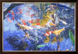 Pond with Goldfish, 2004 Prints by Joseph Raffael