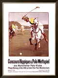 Hippique Framed Giclee Print by Christian Jank