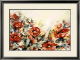 Rode Papaver Prints by Hanneke Floor