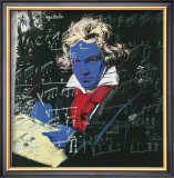 Beethoven, c.1987 (blue face) Poster por Andy Warhol Beethoven, c.1987 (blue face) Poster por Andy Warhol