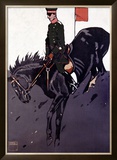 Bayerische Reiter Framed Giclee Print by Ludwig Hohlwein