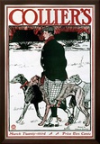 March Colliers Greyhound Framed Giclee Print