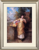The Flower Seller Prints by Augustus Mulready