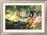 Winterthur's Azaleas Print by Martha Saudek