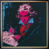 Beethoven, c.1987 (red face) Póster por Andy Warhol Beethoven, c.1987 (red face) Póster por Andy Warhol