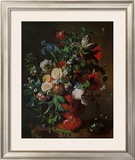 Flowers in an Urn Art by Jan van Huysum