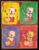 Four Pandas, 1983 Posters by Andy Warhol