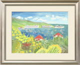 Cruise Ships in St. Thomas Posters by Rebecca Brown
