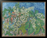 Blossoming Chestnut Branches, c.1890 Prints by Vincent van Gogh