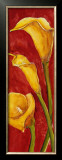 Calle in rosso Poster by Giuseppina Tartagni