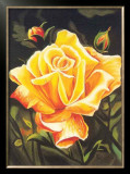 The Golden Flower Poster by N. Fiore