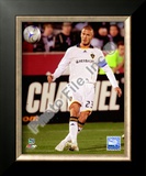 David Beckham 2008 Action(81) Framed Photographic Print