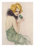 Flapper Girl Giclee Print