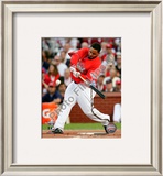 Prince Fielder 2009 Home Run Derby Framed Photographic Print