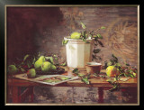 Pears and Tapestry Posters por Del Gish Pears and Tapestry Posters por Del Gish