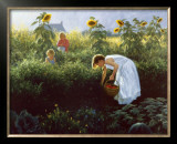 Under the Sunflowers Art by Robert Duncan