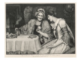 Fortune Teller, Reading Tea Leaves Giclee Print