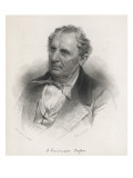 James Fenimore Cooper, American Novelist in Old Age, Giclee Print