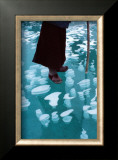 Air Bubbles in the Frozen River Zanskar Posters by Olivier Föllmi