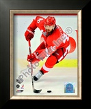H. Zetterberg - 09' St. Cup / Gm. 1 Framed Photographic Print