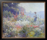 Mrs. Mayer's Garden Pôsteres por Abbott Fuller Graves