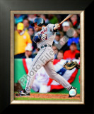 Placido Polanco 2008 Batting Action Framed Photographic Print