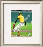 Rollie Fingers Action Framed Photographic Print