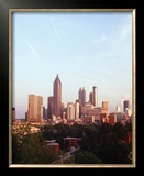 Atlanta, Georgia Skyline Framed Photographic Print