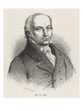 Franz Josef Gall Founder of Phrenology Giclee Print