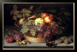 Fruit Basket Print by Johannes Bosschaert