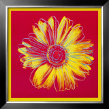 Daisy, c.1982 (Fuchsia and Yellow) Art by Andy Warhol