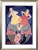 Dva Mira, Two Worlds Framed Giclee Print by Borisov & Prusakov 