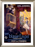 Marlene Dietrich in Blue Angel Framed Giclee Print by Herrmann 