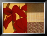 Collage with Red Tulips II Posters by Julieann Johnson