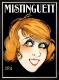 Mistinguett Framed Giclee Print by Orsi 