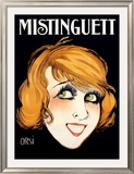 Mistinguett Framed Giclee Print by Orsi 