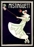 Mistinguett Framed Giclee Print by Georges Kugelmann Benda