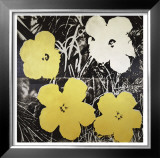 Flowers, c.1966 (Yellow and White) Posters by Andy Warhol