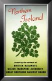 Northern Ireland, British Rail, c.1955 Framed Giclee Print