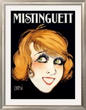 Mistinguett Framed Giclee Print by Orsi 