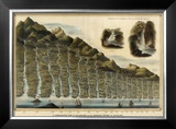 Length of the Rivers of Scotland, c.1832 Framed Giclee Print