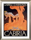 Roman Virgin Gabriele Theater Framed Giclee Print