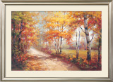 Autumn Walk II Poster by Stephen Douglas