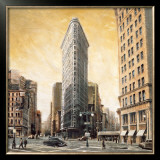 The Flatiron Building Poster by Mathew Daniels