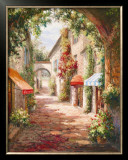 Morning Stroll Print by Rosa Chavez