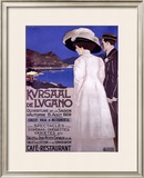 Kursaal de Lugano Framed Giclee Print by Luigi Basorini