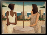 On the Terrace Poster by Glenn Quist