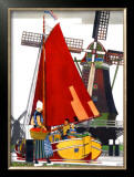 Holland Framed Giclee Print by Kenneth Shoesmith