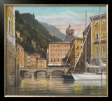 Italia, Bella Donna Poster by Lee Reynolds Burr