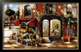 Village Corner Print by John O'brien